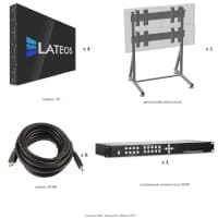Комплект видеостены Lateos VW2255FML