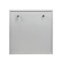 Шкаф для систем видеонаблюдения и связи настенный ST-NC550-2U01 (СЕРЫЙ)