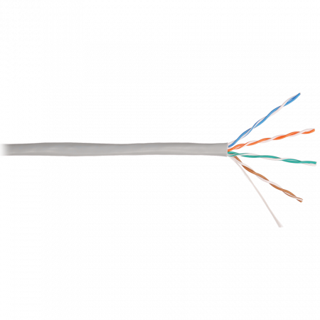 Кабель NIKOLAN NKL 4100A-GY U/UTP для внутренней прокладки, 305 м